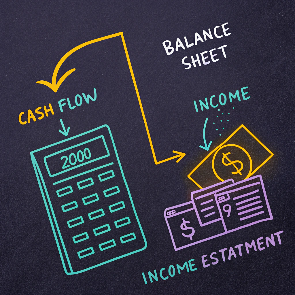 Cash Flow Statement from Balance Sheet and Income Statement