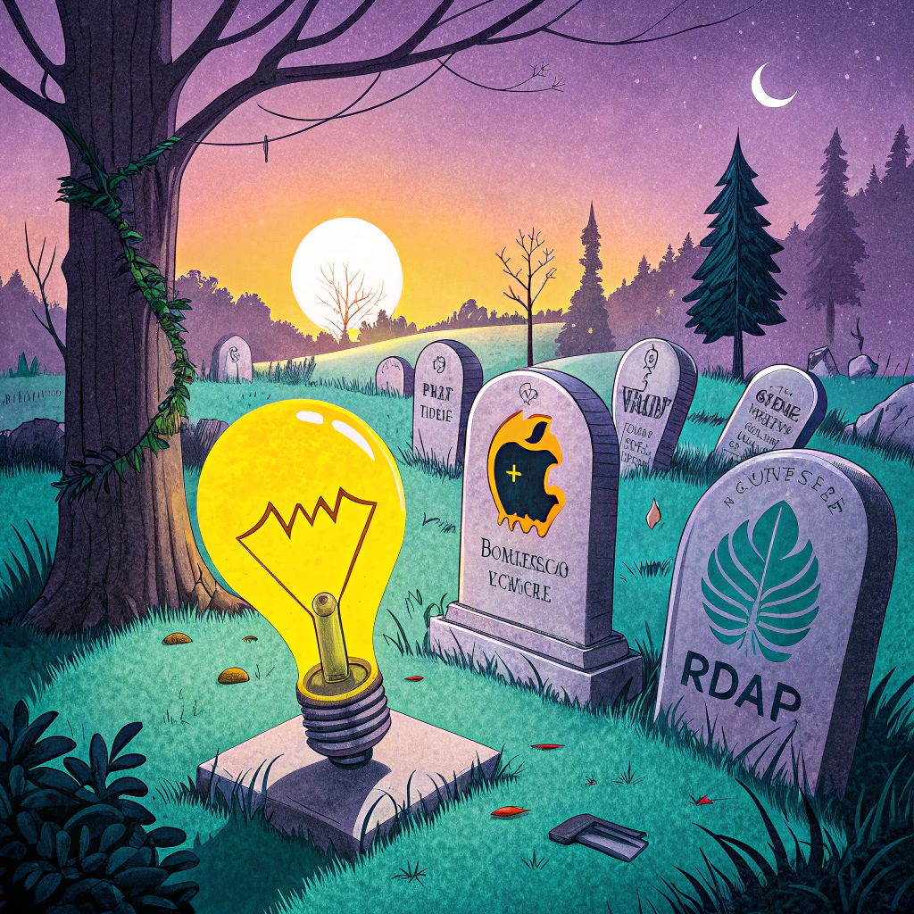 The Startup Graveyard: Where Good Ideas Go to Die With Bad Debt Picture